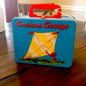 Curious George lunch box tin